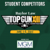 16 of the Nation's Best Student Advocates to Compete for the  Title of 'Top Gun' in June
