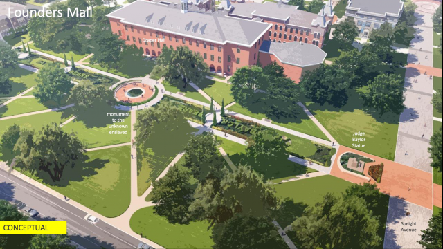 Full-Size Image: Rendering Founders Mall