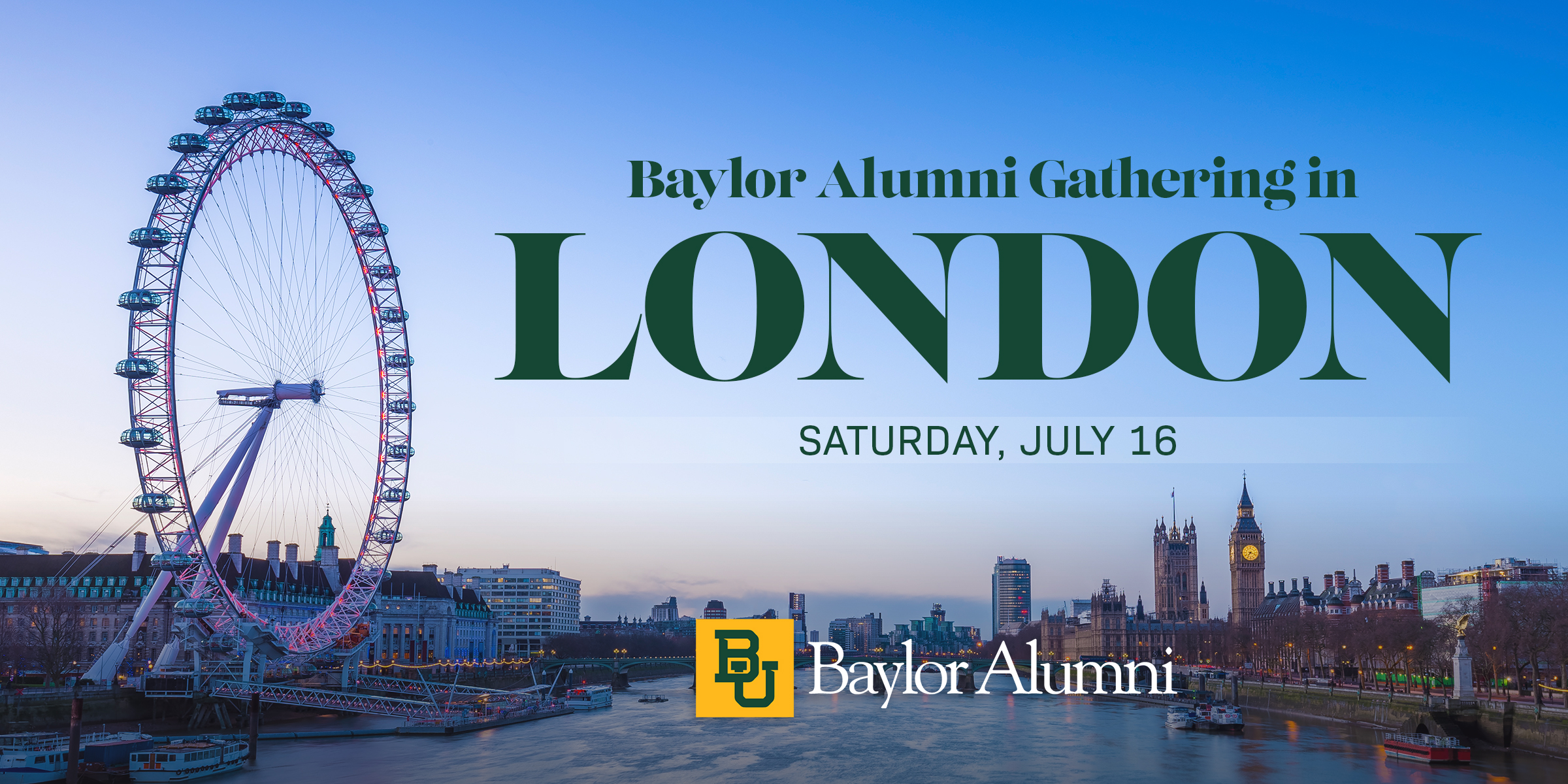 Baylor Alumni London Gathering