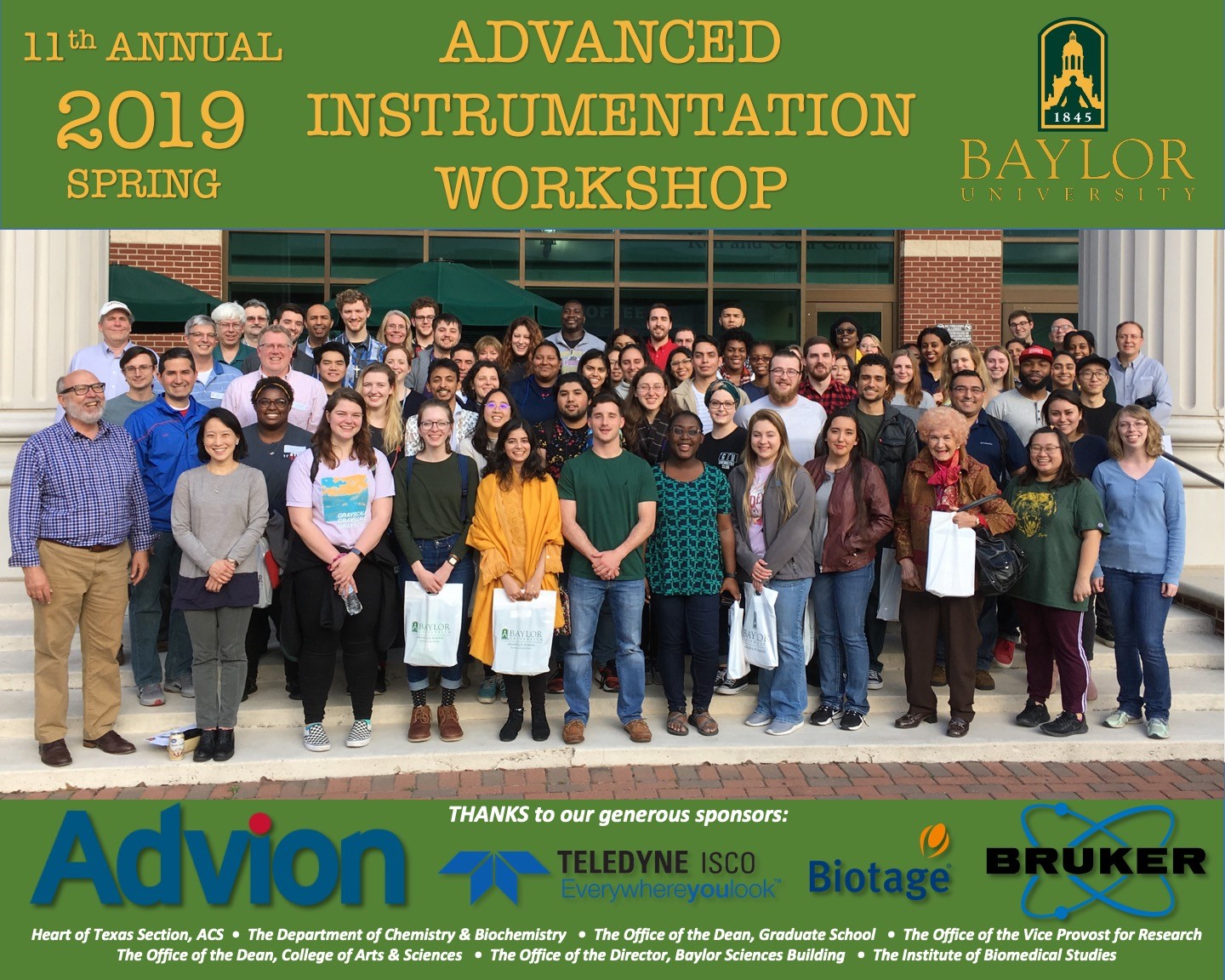 Spring 2019 Advanced Instrumentation Workshop Group Photo