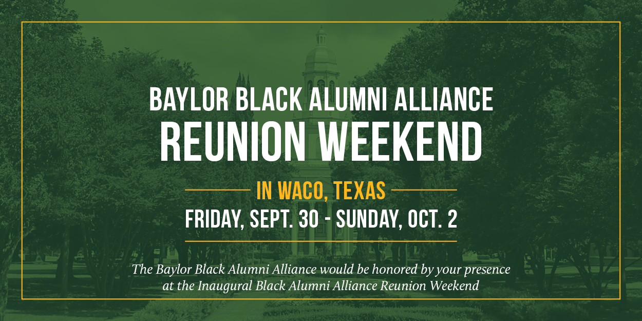 Black Alumni Alliance Weekend Banner