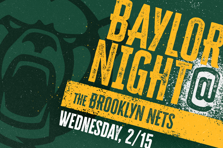 Baylor Night at the Brooklyn Nets