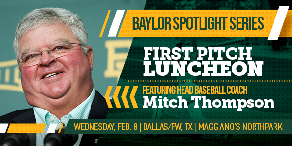 First Pitch Luncheon Featuring Head Baseball Coach Mitch Thompson