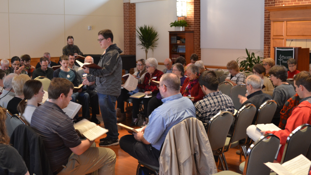 Sacred Harp Sing Returns to Baylor University Joining Voices in Four-Part Harmony