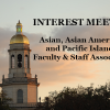 Interest Meeting for New Faculty & Staff Association