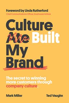 Cover image of the book Culture Built My Brand, The secret to wining more customers through company culture