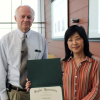 Dr. Zhang received the 2022-2023 outstanding faculty award