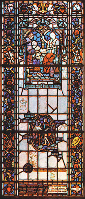 Stained Glass-Paracelsus Attains (Large)